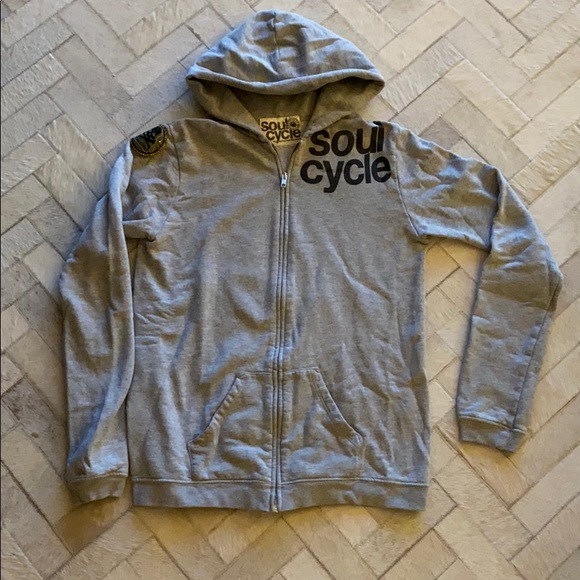 SOULCYCLE By FREECITY Full Zip Hooded Sweatshirt - Picture 2 of 4